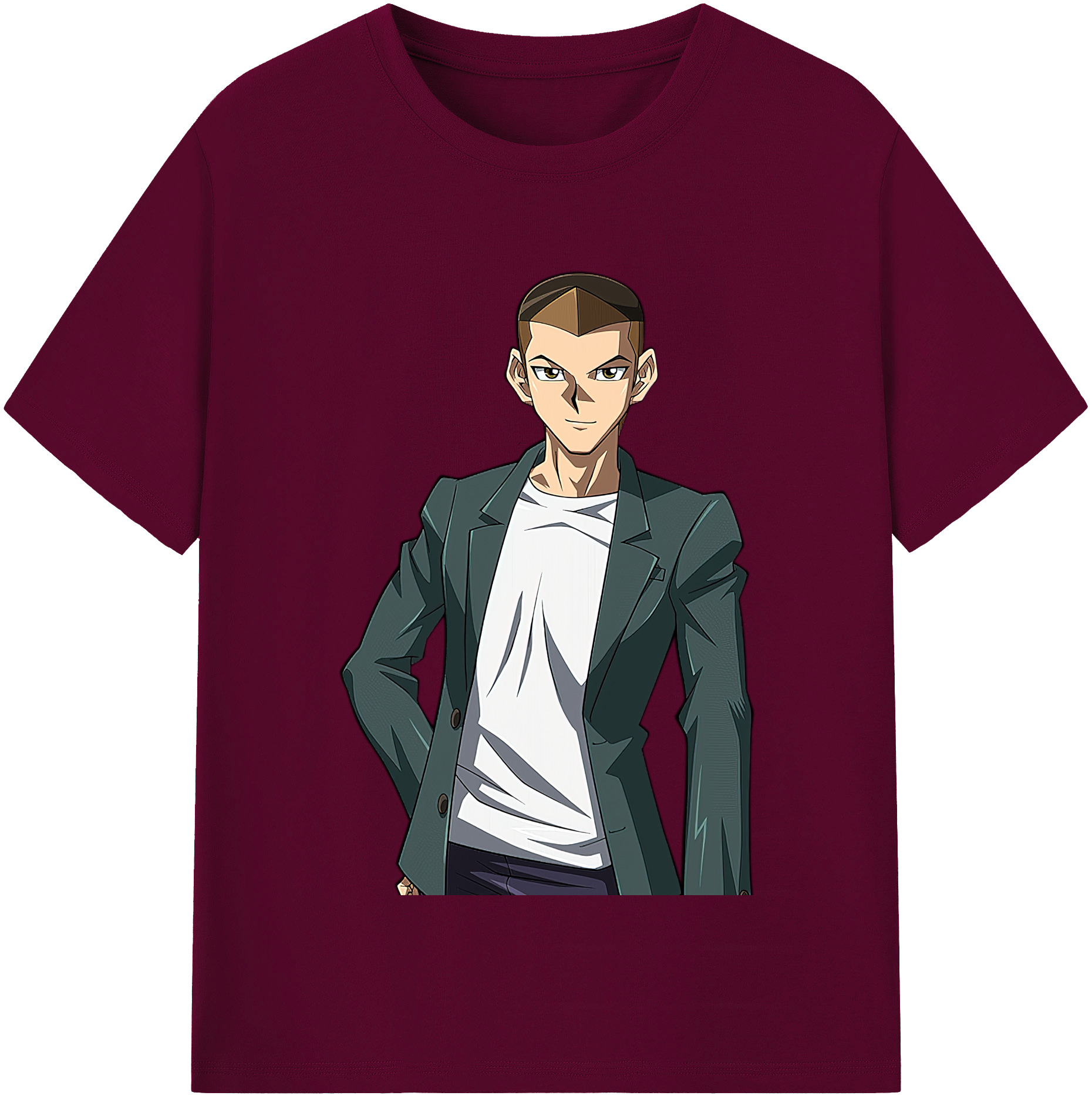 （画像用） 遊☆戯☆王 Yu-Gi-Oh! レディースカジュアルプリントTシャツ（綿100％）